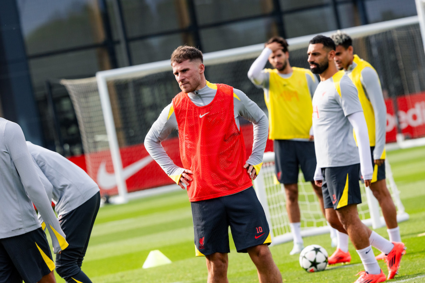 Bild till nyheten 📸 Träning inför hemmapremiären i CL